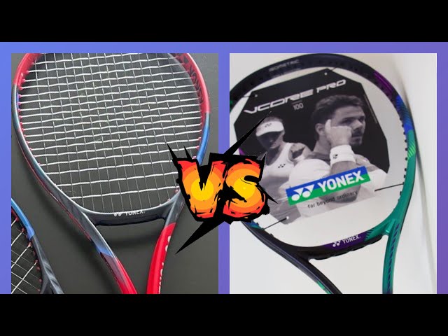 Vcore 100 vs Vcore Pro 100 (Percept) - Alex Tennis - YouTube