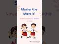 Master the short 'a' within 2 mins #english #jollyphonics #learnenglishphonics #learning