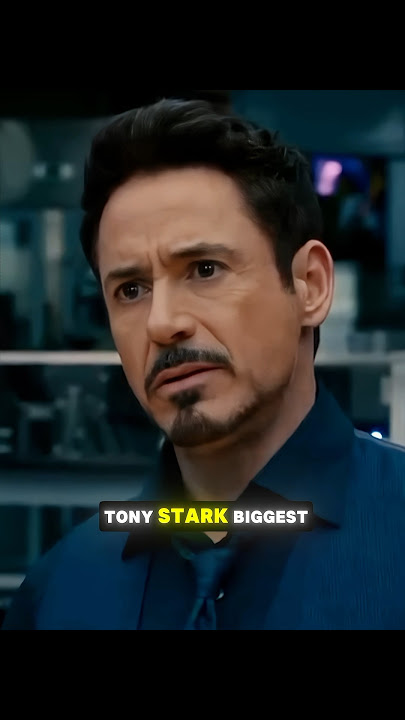 He Broke the Tony Stark Biggest Rule💀 #ironman #marvel #avenegers #mcu #didyouknow