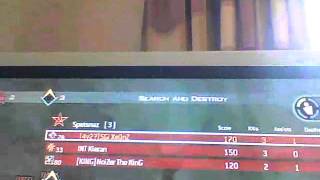 Host disconnects 3rd MAP MW3 3v3