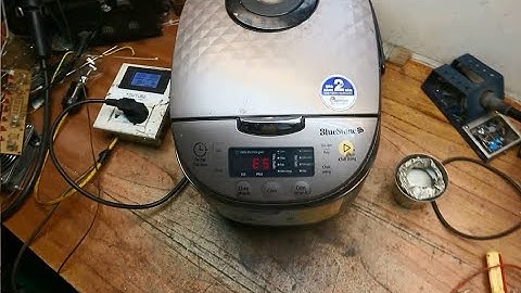 Nồi cơm BlueStone báo E5