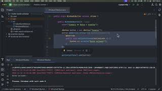 JAVA DESKTOP APPLICATIONS ActionListener EVENT