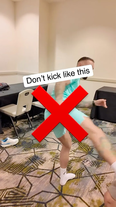 Liam Harrison showed me how to really throw a leg kick and yeah, I felt it. No wasted motion.