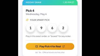 Pick 4 Midday Picks for Wed May 6 - TheLotto.Life