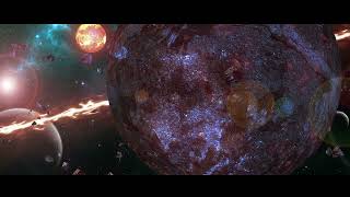 SPACE PLANETS (AFTER EFFECT ELEMENT 3D) FIRST ATTEMPT