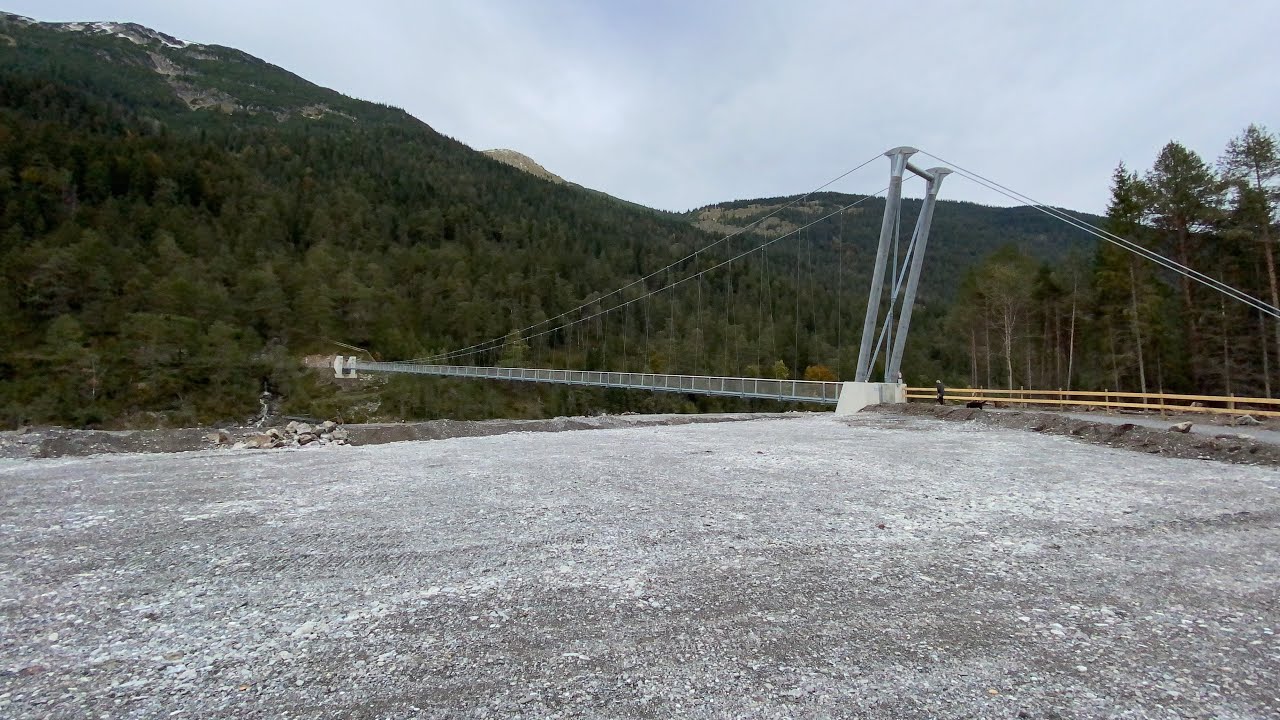 forchacher hängebrücke über den lech