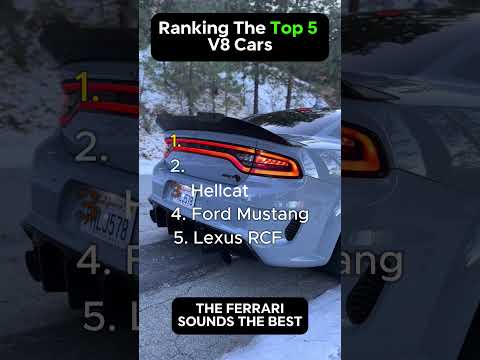 Ranking The Top 5 V8 Cars (MUST HEAR)