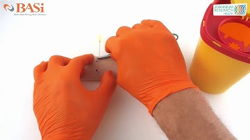 Inserting a/d OFM-P-15 for Adipose or Dermal Open Flow Microperfusion Instructional Video