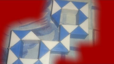 Make simple fighter plane with snake cube ?do you know