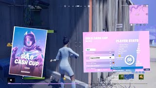 I Played IN My First Ever CASH CUP(SOLO)