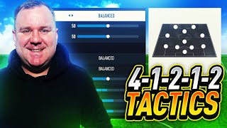 EAFC 24 - THE BEST 41212 CUSTOM TACTICS + PLAYER INSTRUCTIONS