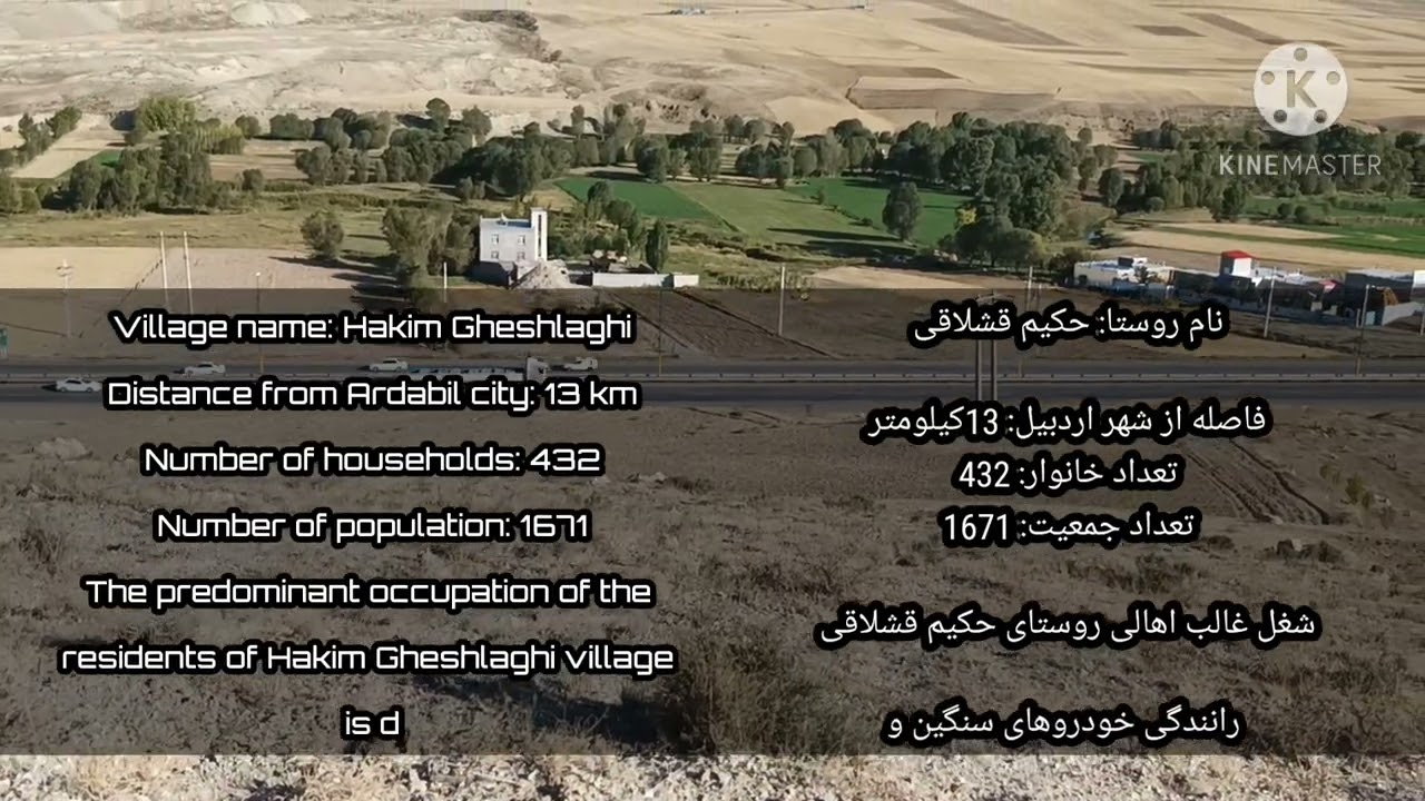The latest statistics of Hakim Gheshlaghi village