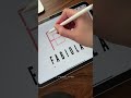 Create Stunning Name Logos in Procreate: FABIOLA Design Tutorial #tattooideas #namelogo