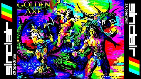 GOLDEN AXE 128K (2025 Edition / Atari ST Music / New Loading Screens) ZX Spectrum