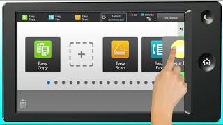 Celebrity Home screen customization - Sharp next-generation MFP Wealth