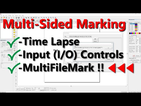 EZCAD2 Tip: MultiFileMark & I/O Controls