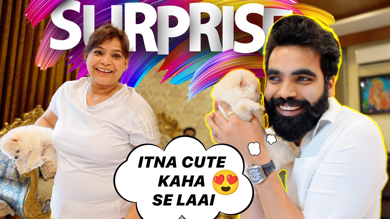 Vicky pehli baar mila ghar ke New Member se MAST REACTION🤩