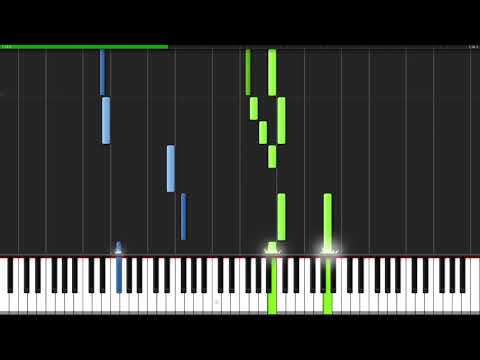 Air on the G String   Johann Sebastian Bach Piano Tutorial Synthesia