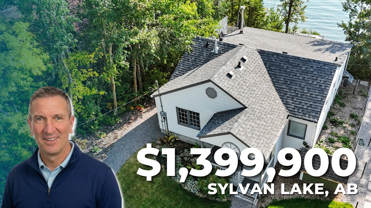 Sylvan Lake Real Estate Property Tour: Inside a 4-Season Renovated Lakefront Cabin