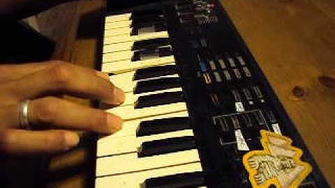 random effects glitch keyboard demo