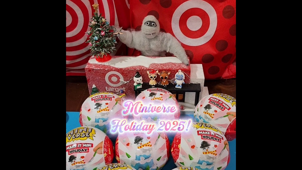 Miniverse Holiday 2025! Will I find them all?