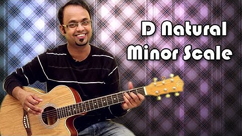 How To Play - D Natural Minor Scale - Guitar Lesson For Beginners