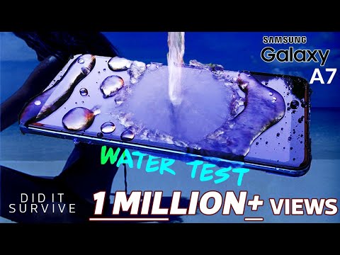Samsung Galaxy A7 Water Test- Will the Triple Camera|Speakers|Display Survive?