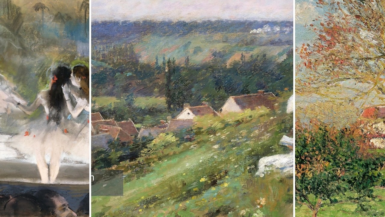 Impressionist Art TV — Silent Art Gallery · July 24 Night | The Valley of Arconville… & others