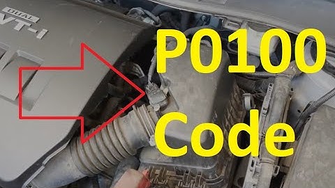 Causes and Fixes P0100 Code: Mass Airflow (MAF) Circuit Problem