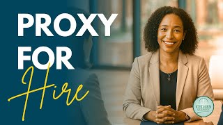 Proxy for Hire | John 17 | Robin Thrasher