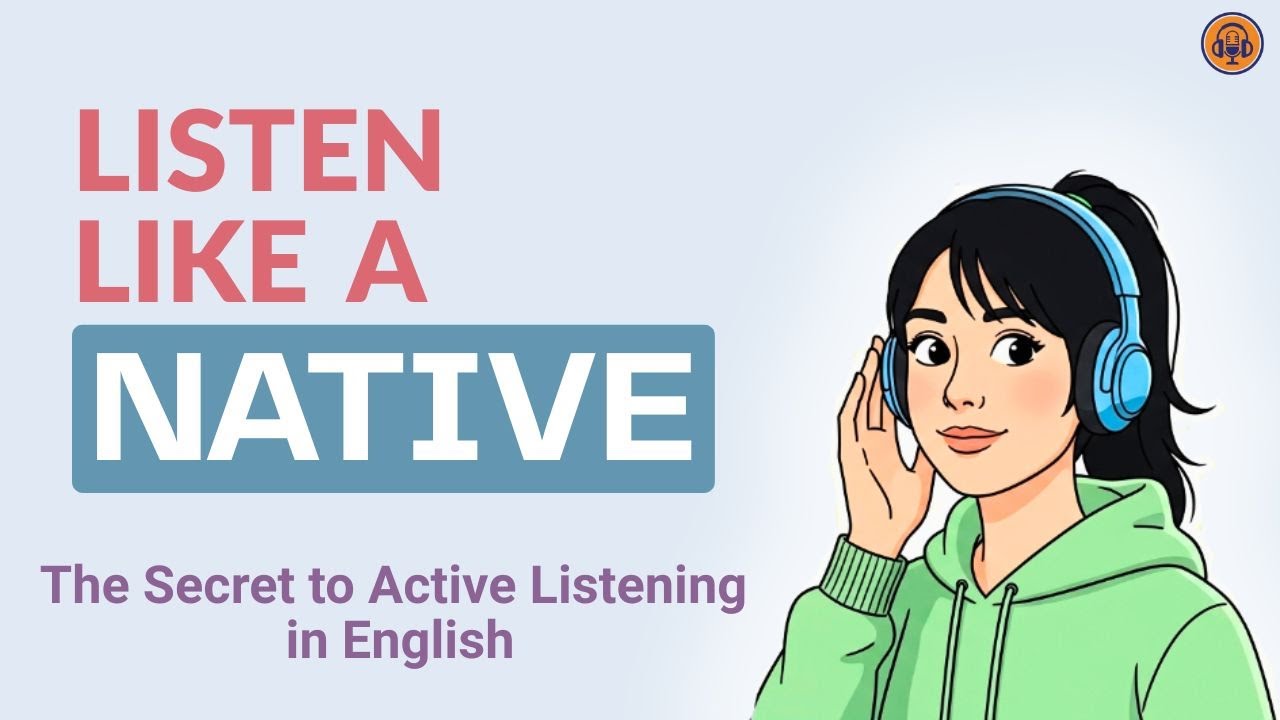 Active Listening in English: Speak Naturally & Understand Deeply