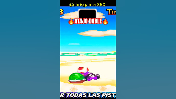 Como hacer ATAJO DOBLE en SKY GARDEN en Mario Kart Super Circuit #tutorial #gameplay #atajos