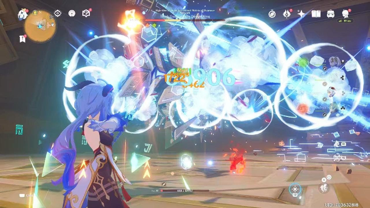 Genshin Impact | Dehya & Ganyu & Faruzan | Reverse Melt & Continuous Swirl