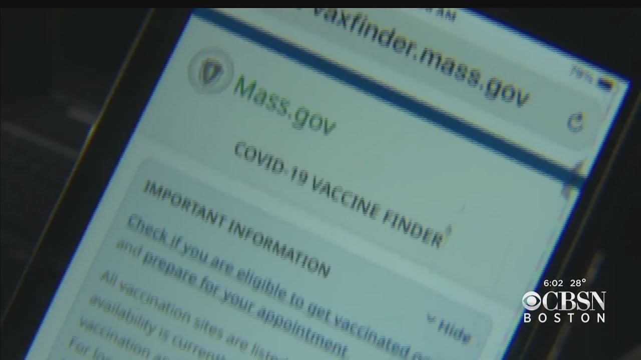 'It Just Died On Me': Massachusetts COVID-19 Vaccination Website Crashes