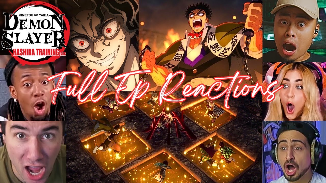 into the infinity castle! hashira training arc finale BEST REACTIONS (s4 ep8 finale #demonslayer)