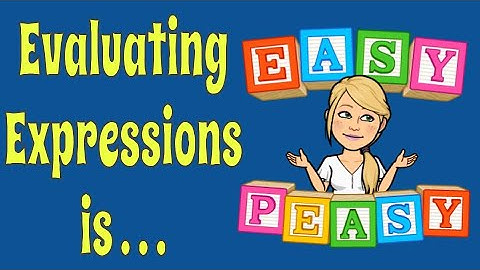 How to Evaluate Expressions the Easy Way | 6.EE.A.2 💚💜