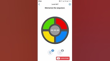Easy Game Level 467 Memorize the sequence Walkthrough