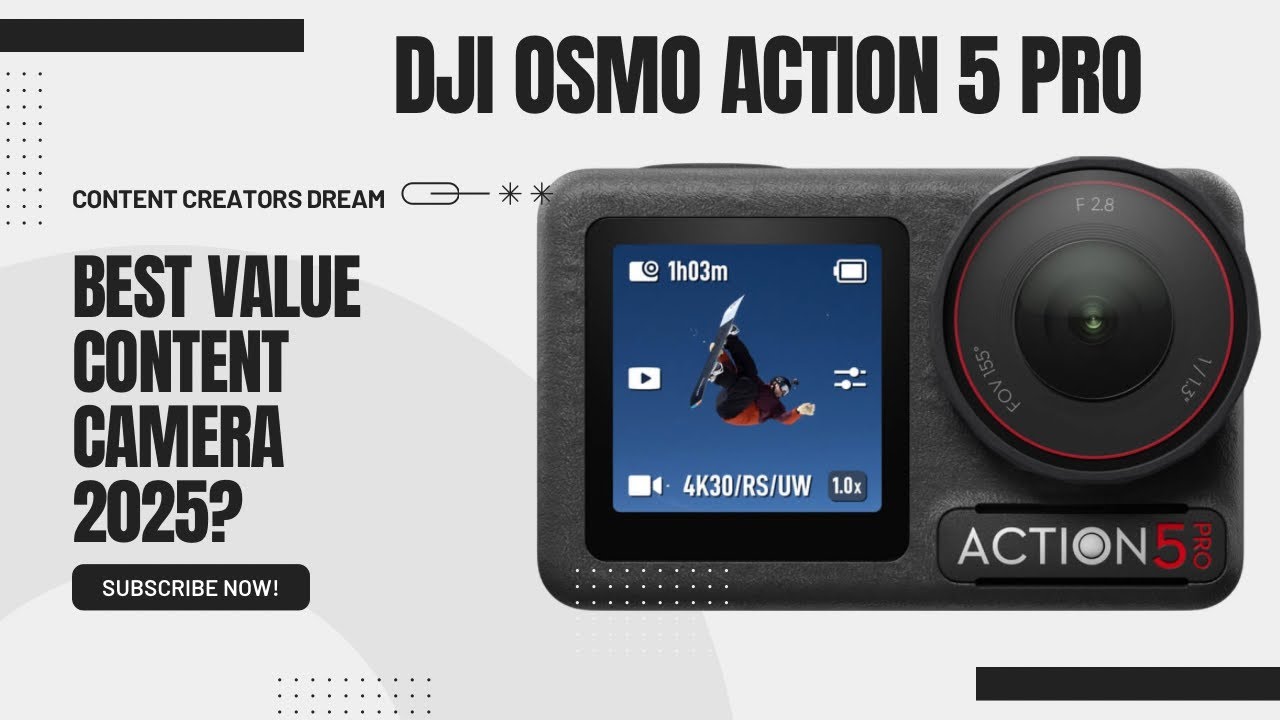 Is The DJI Action 5 Pro The Best Value Content Creators Camera in 2025?