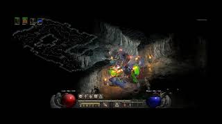 Diablo 2 Resurrected HARDCORE Necromancer Gameplay part 6