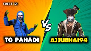 Pahadi vs Ajjubhai94 Best Aukaat Clash Battle Who will Win - Garena Free Fire