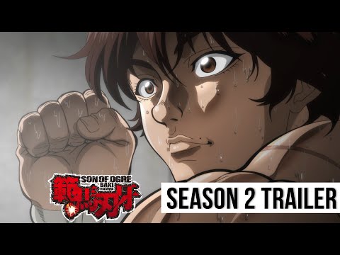 Baki Hanma 2ª Temporada revela Trailer e Estreia