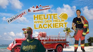 Heute wird der Helm lackiert - Raisinger & Florian Brandmeister