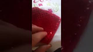 How-To Appliqué with Sequin Fabrics
