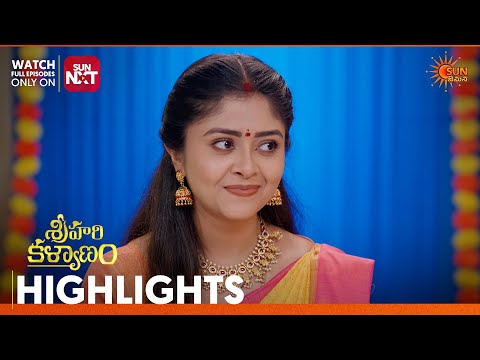 Sri Hari Kalyanam - Highlights of the day | Watch full EP only on Sun NXT | 30 Sep 2026 |Sun Gemini