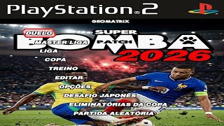 BOMBA PATCH 2026 PS2 ISO ATUALIZADO ABRIL GEOMATRIX DOWNLOAD GRÁTIS 