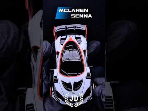 McLaren Senna Time Attack Hot Wheels Custom