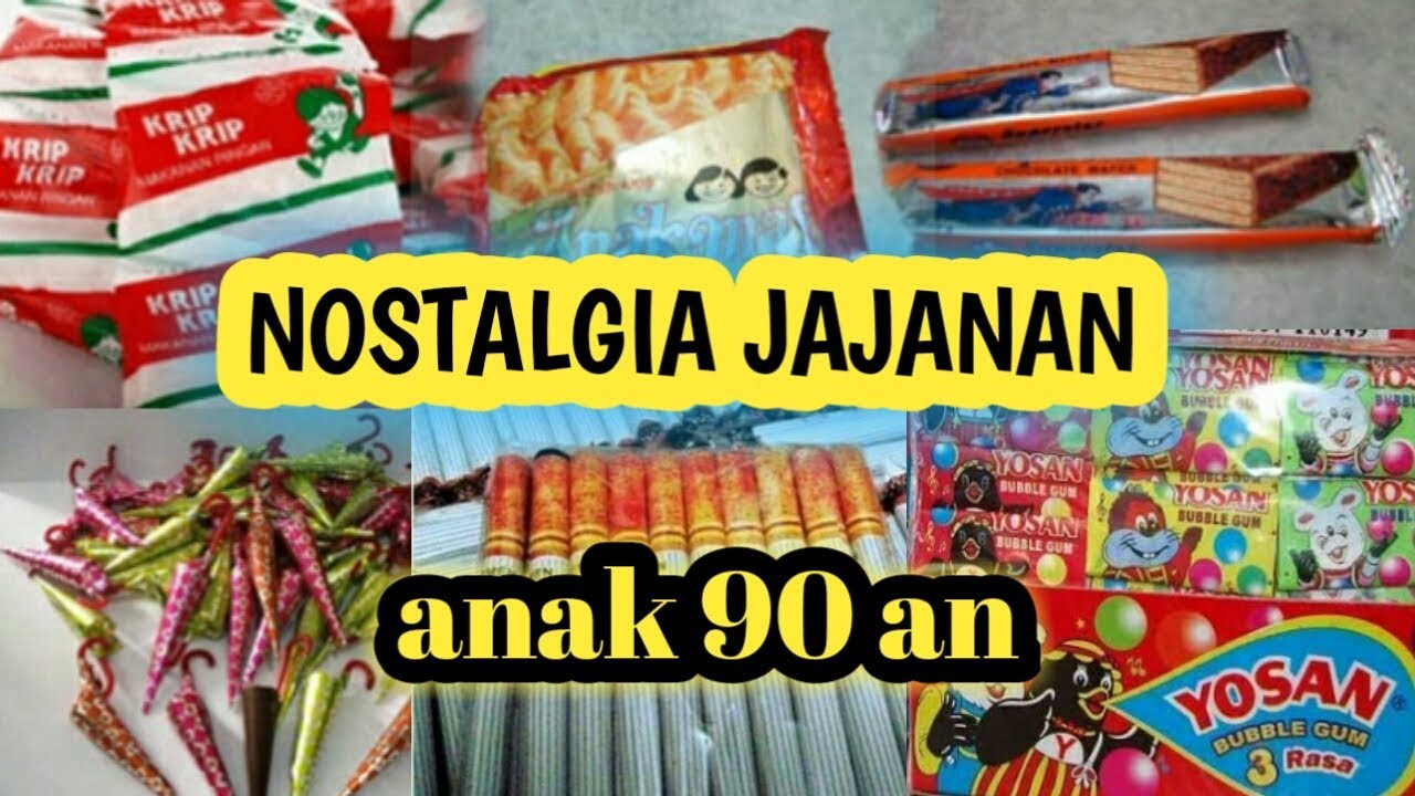 NOSTALGIA JAJANAN JADUL 90an - YouTube