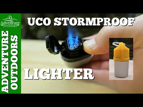Camping Gear ~ UCO Stormproof Lighter With Duct Tape