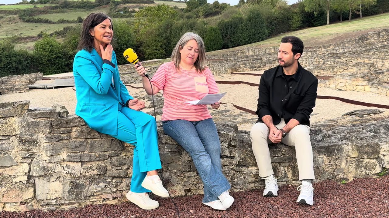 Visitamos el Museo de la Villa Romana de Veranes de la mano de Montserrat López y Aitor Martínez