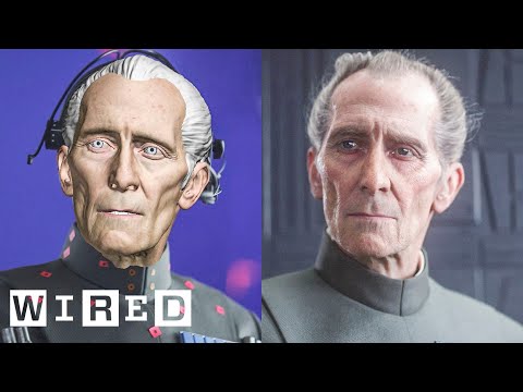 How 'Rogue One' Recreated Grand Moff Tarkin | Design FX | WIRED